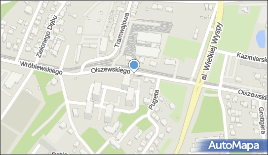 Paczkomat InPost WRO315M, Wróblewskiego 25, Wrocław 51-657