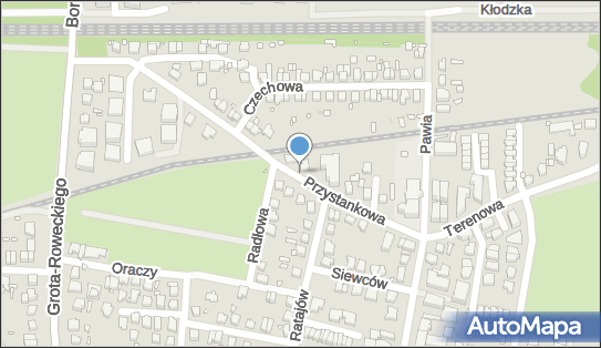 Paczkomat InPost WRO34BAPP, Przystankowa 22, Wrocław 52-231