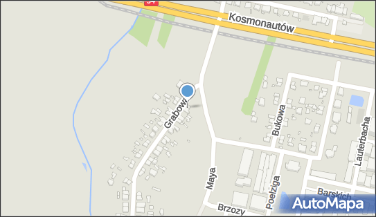 Paczkomat InPost WRO56M, Grabowa 22, Wrocław 54-115