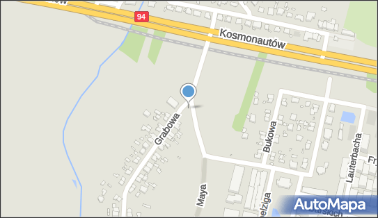 Paczkomat InPost WRO56M, Grabowa 22, Wrocław 54-115