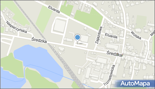 Paczkomat InPost WRO59M, Średzka 40, Wrocław 54-017