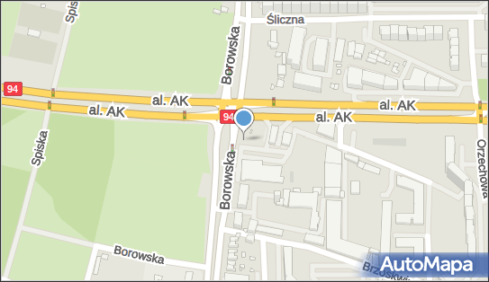 Paczkomat InPost WRO60M, Borowska 134, Wrocław 50-552