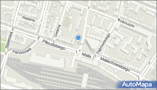 Paczkomat InPost WRO69M, Dworcowa 33, Wrocław 50-456