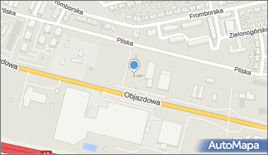 Paczkomat InPost WRZ01BAPP, Objazdowa 3B, Września 62-300