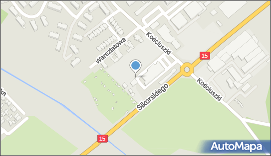 Paczkomat InPost WRZ02M, Kościuszki 20a, Września 62-300