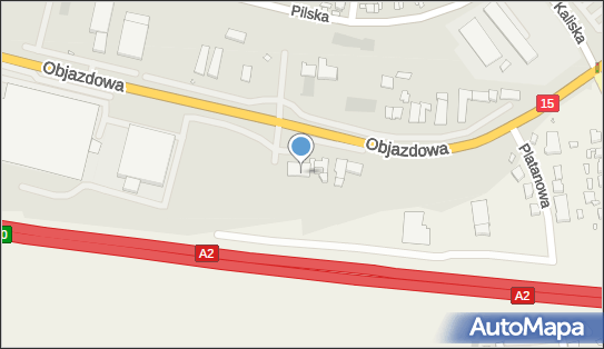 Paczkomat InPost WRZ07A, Objazdowa 10, Września 62-300