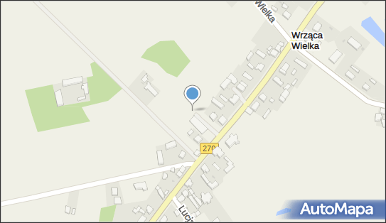 Paczkomat InPost WRZW01M, Wrząca Wielka 104B, Wrząca Wielka 62-600