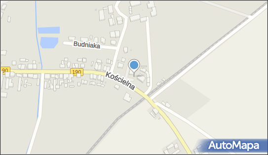 Paczkomat InPost WSK02M, Kościelna 4D, Wysoka 89-320