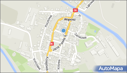 Paczkomat InPost WSS01N, Plac Wolności 4, Wąsosz 56-210