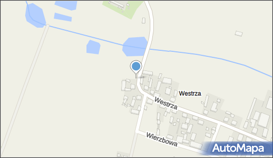 Paczkomat InPost WSTZ01BAPP, Westrza 22, Westrza 63-405