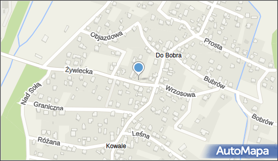 Paczkomat InPost WUP01APP, Żywiecka 949, Wieprz 34-382