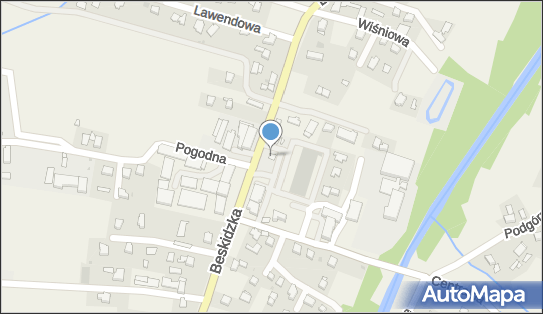 Paczkomat InPost WUP03M, Beskidzka 134, Wieprz 34-122
