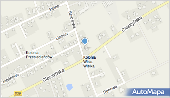 Paczkomat InPost WWL01G, Brzozowa 2A, Wisła Wielka 43-243