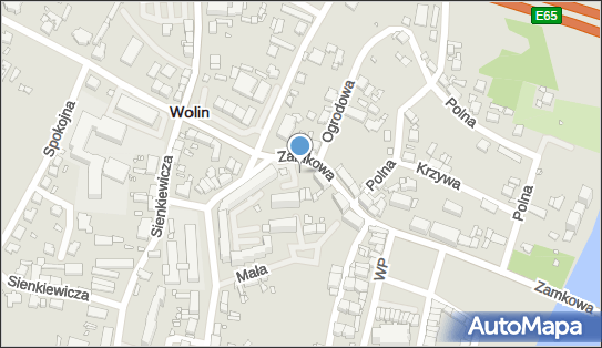 Paczkomat InPost WXN02M, Zamkowa 6, Wolin 72-510
