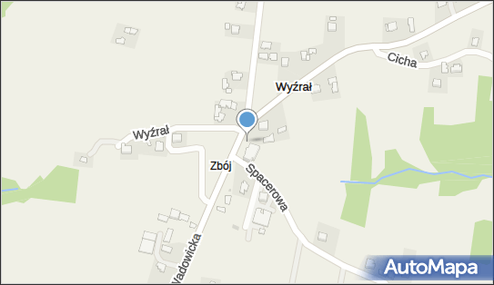 Paczkomat InPost WYAL01BAPP, Wadowicka 119, Wyźrał 34-103