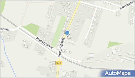 Paczkomat InPost WYR03M, Pszczyńska 163, Wyry 43-175