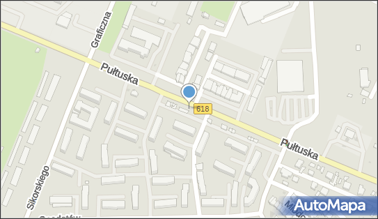 Paczkomat InPost WYS07M, Pułtuska 133/2, Wyszków 07-200