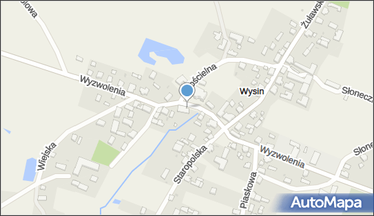 Paczkomat InPost WYSI01M, Wyzwolenia 15/1, Wysin 83-421