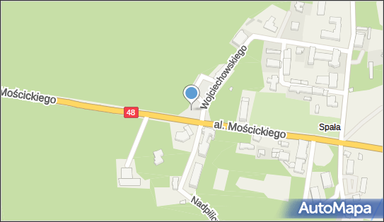 Paczkomat InPost XAA01BAPP, Spała 97-215