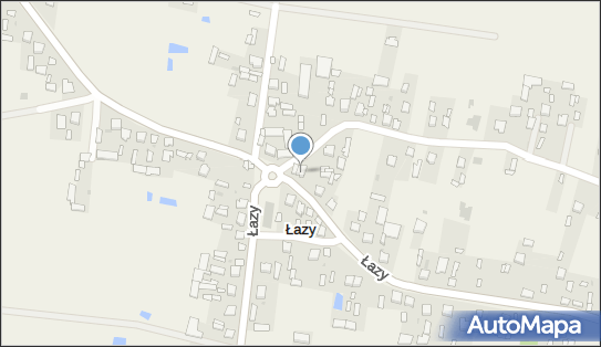 Paczkomat InPost XAZ01M, Łazy 159, Łazy 21-400