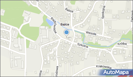 Paczkomat InPost XBA01M, Szkolna 9, Balice 32-083