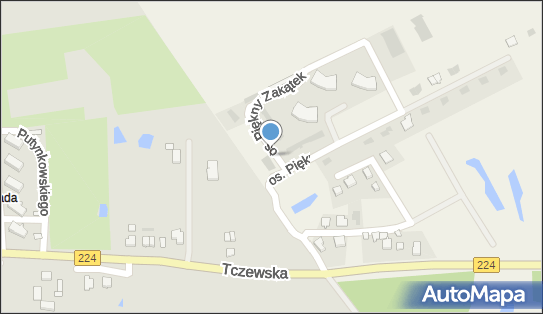 Paczkomat InPost XBQ01M, Osiedle Piękny Zakątek 9/1, Bolesławowo 83-250