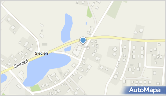 Paczkomat InPost XCI01M, Siecień 11B, Siecień 09-413