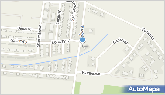 Paczkomat InPost XCK01M, Żyzna 6E, Kręczki 05-850