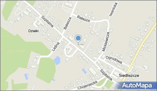 Paczkomat InPost XDI01M, Szpitalna 20, Siedliszcze 22-130