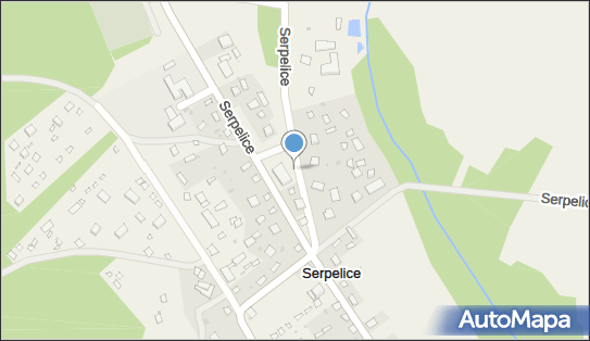 Paczkomat InPost XEP01M, Serpelice 75, Serpelice 08-221