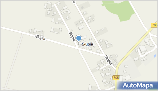 Paczkomat InPost XLU01M, Słupia 137, Słupia 96-128