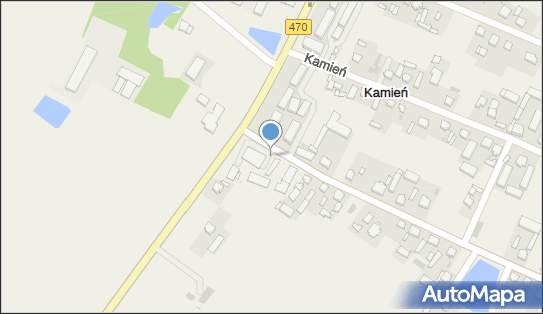 Paczkomat InPost XMN01M, Kamień 2A, Kamień 62-834