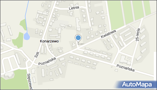 Paczkomat InPost XNW01M, Kwiatowa 5, Konarzewo 62-070