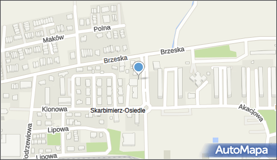 Paczkomat InPost XOD01M, Parkowa 6a, Skarbimierz-Osiedle 49-318