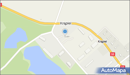 Paczkomat InPost XPL02M, Krąpiel 27B, Krąpiel 73-131