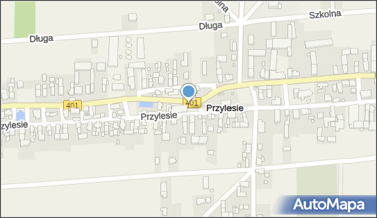 Paczkomat InPost XPZ01M, Przylesie 127b, Przylesie 49-351