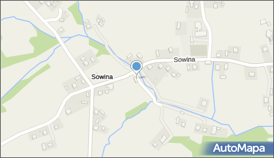 Paczkomat InPost XQW01M, Sowina 151, Sowina 38-213