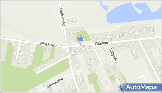 Paczkomat InPost XSY01M, Główna 6, Sołtyków 26-640