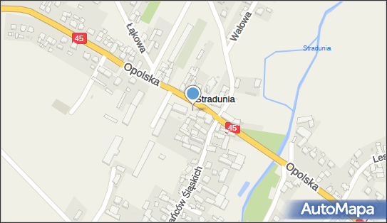 Paczkomat InPost XTU01M, Opolska 29, Stradunia 47-341