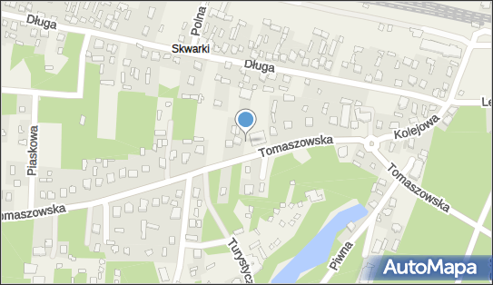 Paczkomat InPost XUC01M, Tomaszowska 20, Susiec 22-672