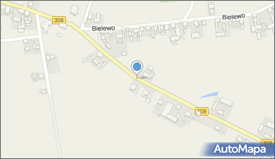Paczkomat InPost XWO01M, Bielewo 26, Bielewo 64-010