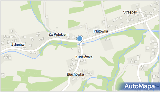Paczkomat InPost XXS02M, Śleszowice 85a, Śleszowice 34-210