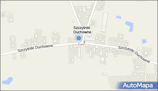 Paczkomat InPost XZD01M, Szczytniki Duchowe 13, Szczytniki Duchowne 62-214