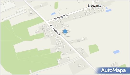 Paczkomat InPost XZK01M, Brzezinka 85C, Brzezinka 05-480
