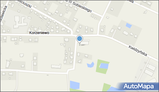 Paczkomat InPost XZN01BAPP, Kwidzyńska 13A, Korzeniewo 82-500