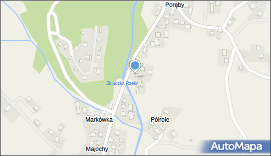 Paczkomat InPost YZB01M, Zbludza 119, Zbludza 34-608