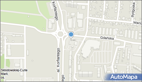 Paczkomat InPost ZAB11N, Gdańska 20, Zabrze 41-800