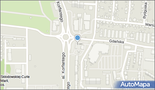 Paczkomat InPost ZAB11N, Gdańska 20, Zabrze 41-800