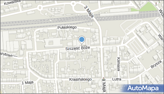 Paczkomat InPost ZAB28M, Szczęść Boże 6, Zabrze 41-800