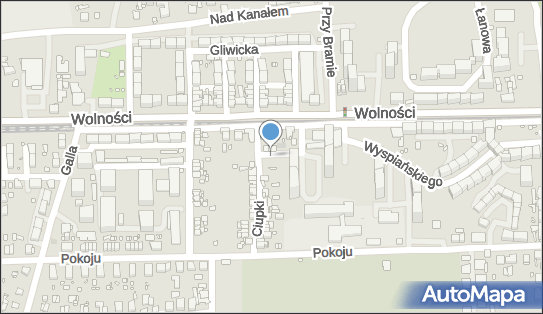 Paczkomat InPost ZAB40M, Wolności 121a, Zabrze 41-800
